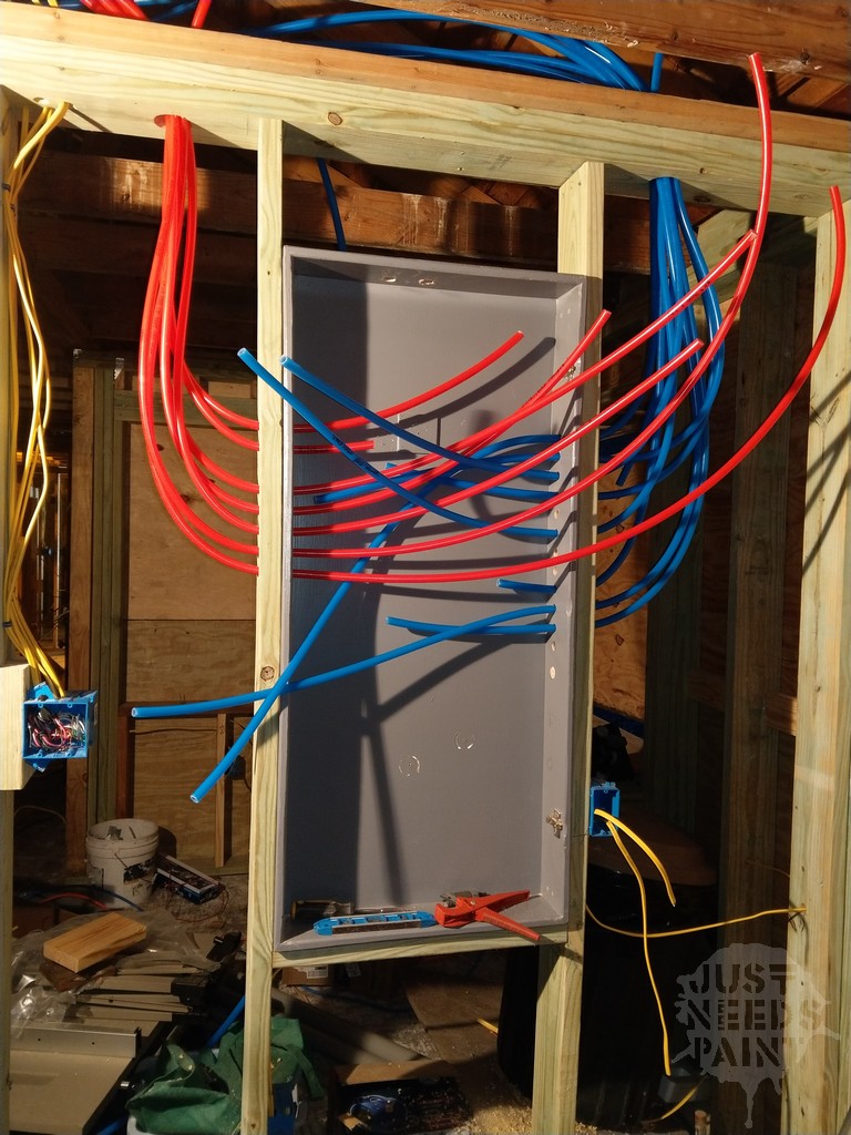 Sanity Saving PEX Manifold Installation Tips - Just Needs Paint