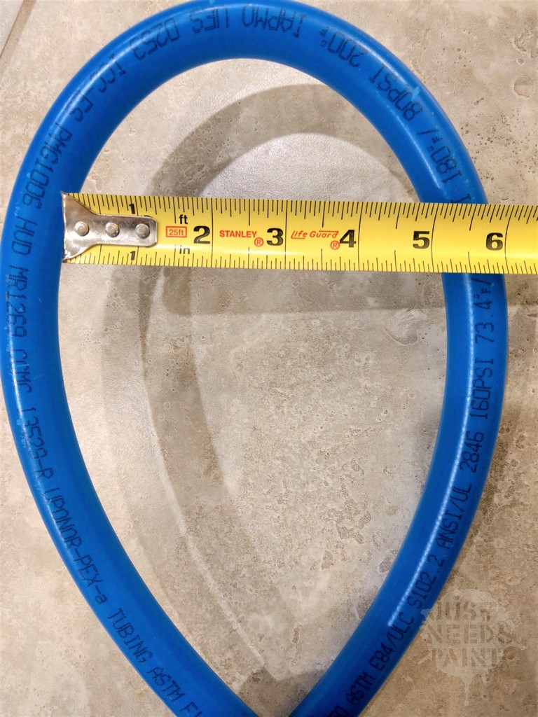 How To Install A Hose Bibb With A PEX Maintenance Loop - Just Needs Paint